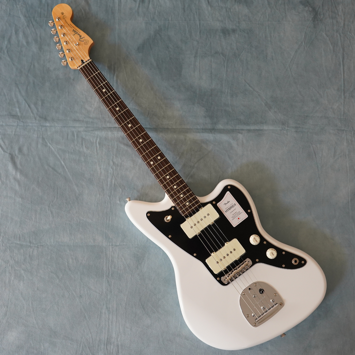 Fender Made in Japan Hybrid II Jazzmaster Rosewood Arctic White