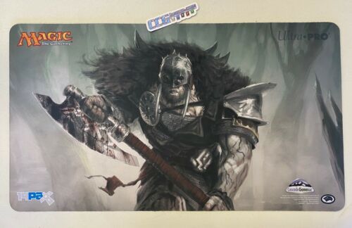 Mox Jet Playmat MTG Play Mat SIGNED by Dan Frazier OFFICIAL