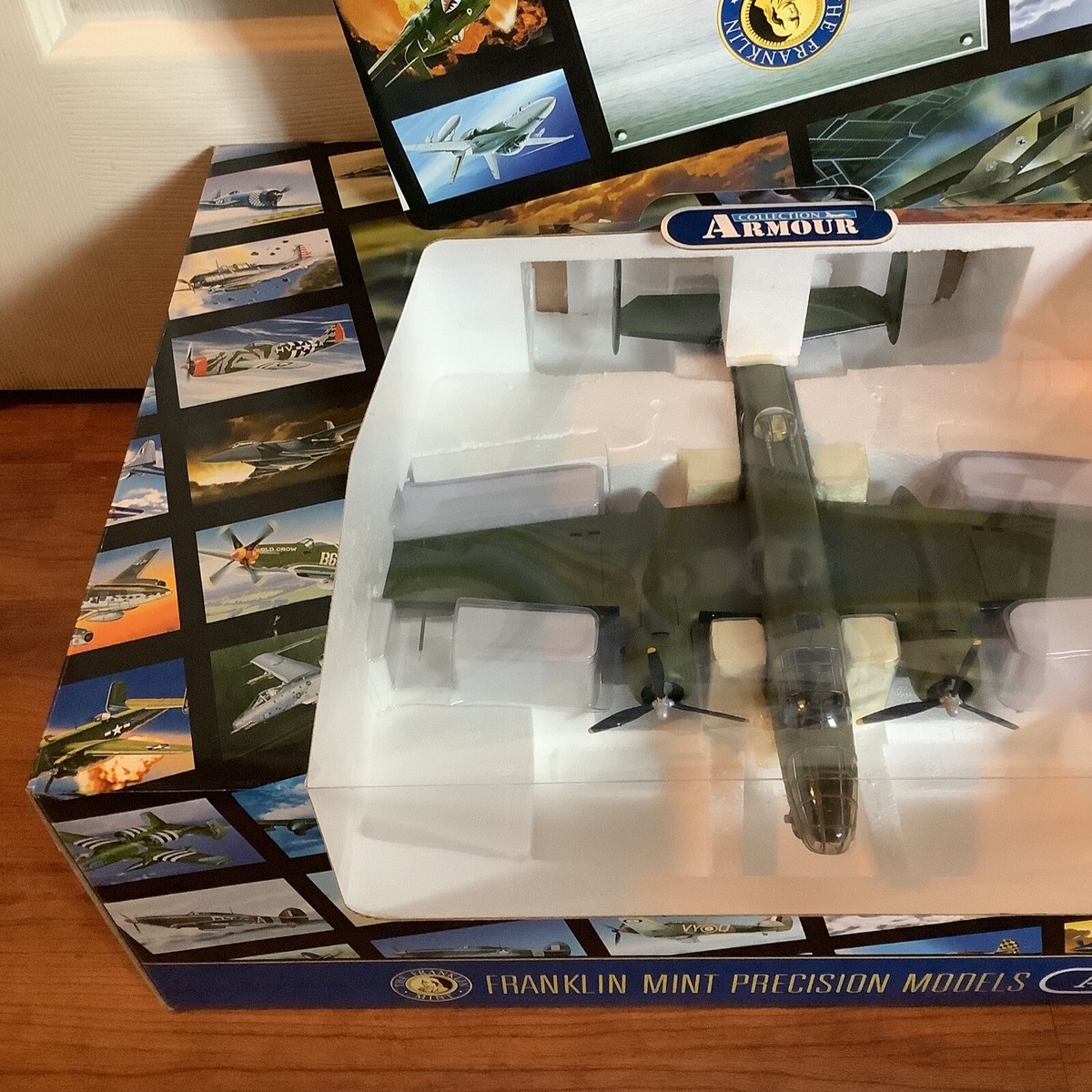 Franklin Mint Armour Collection 1:48 WWII B25 Mitchell USAF Aces
