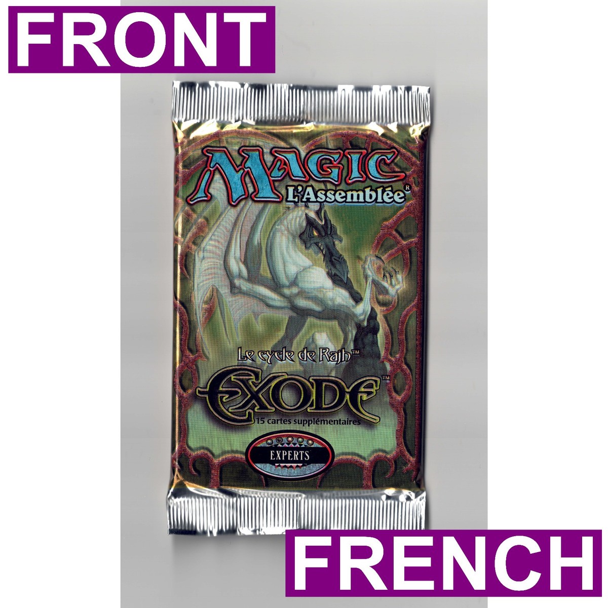 MTG Exodus Booster Pack Sealed 1998 Vintage Magic the Gathering