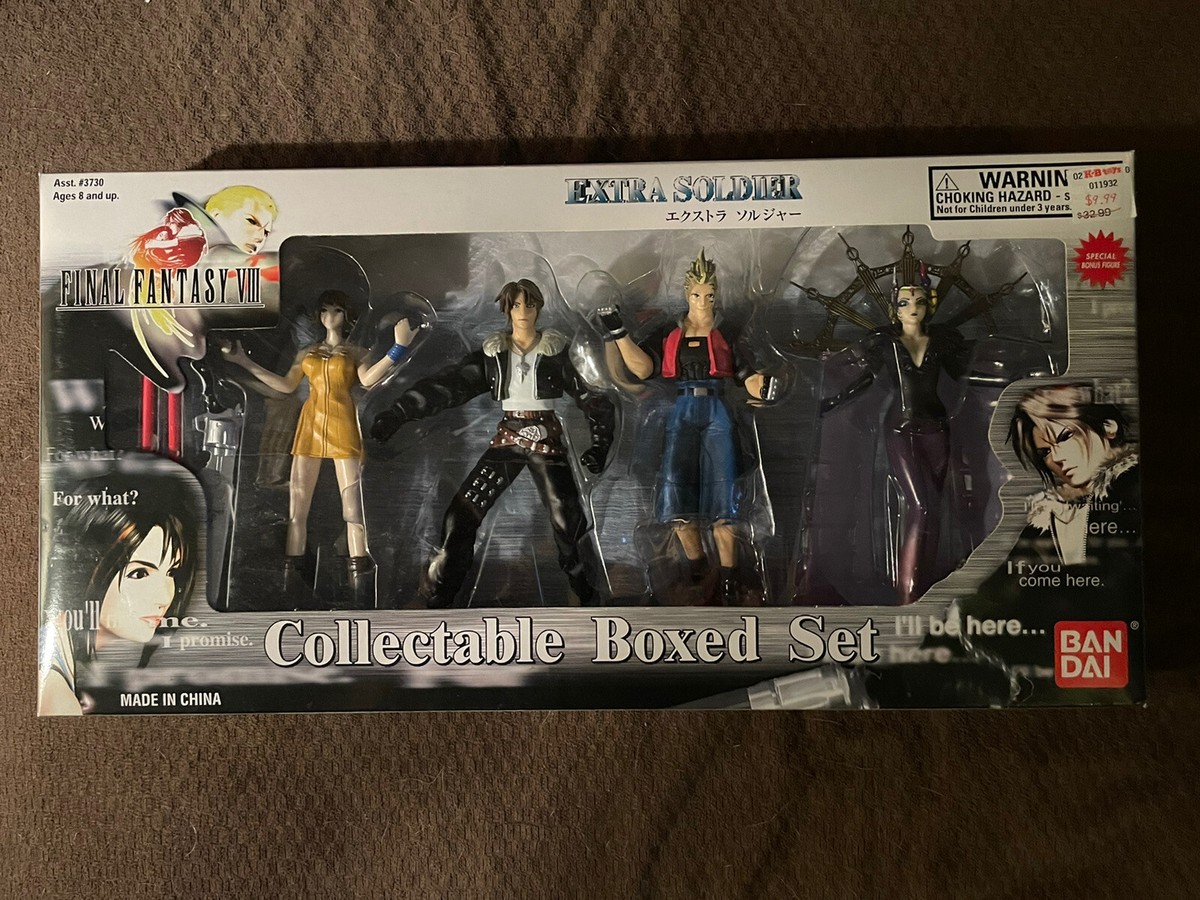 Bandai Final Fantasy VIII 8 Collectable Boxed Set Action Figures