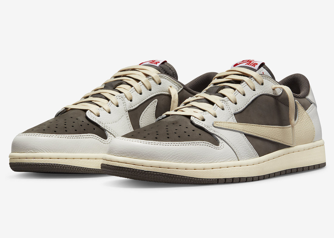 Nike Air Jordan Travis Scott I 1 Retro Low Lo OG SP Reverse Mocha