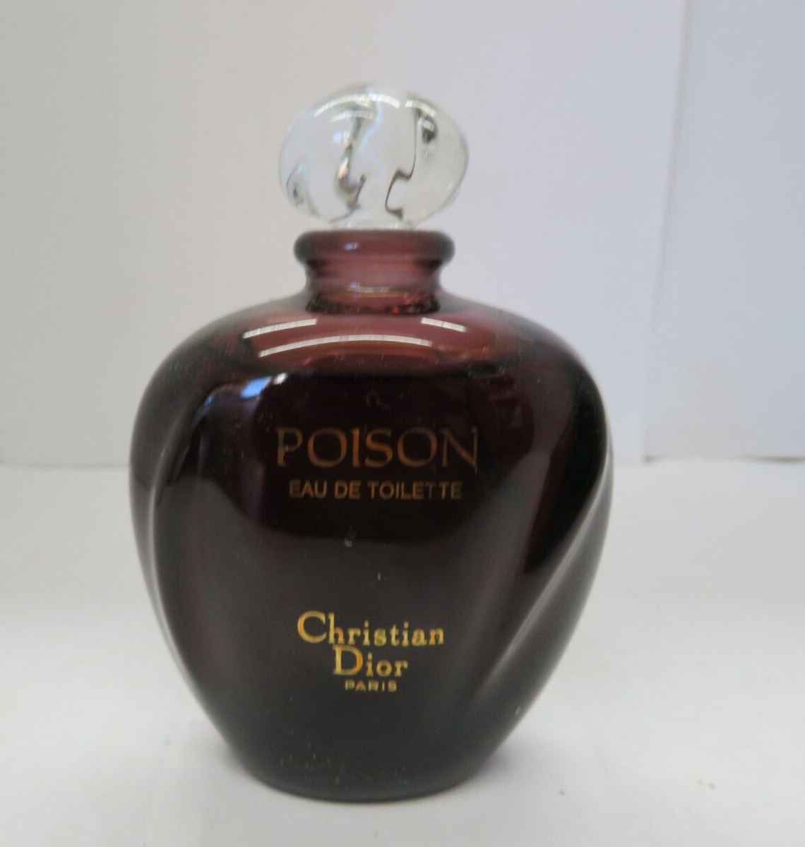 CHRISTIAN DIOR VINTAGE 1987 POISON 1.7 oz/50 ml EAU DE TOILETTE
