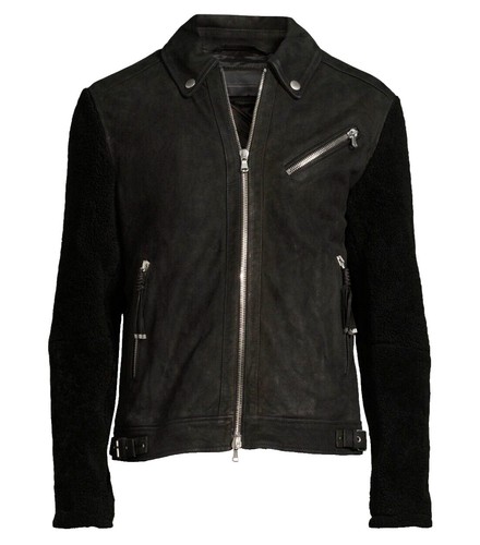 Diesel Men S Tiger Cow Leather Jacket Luxury Classic Sleek Durable