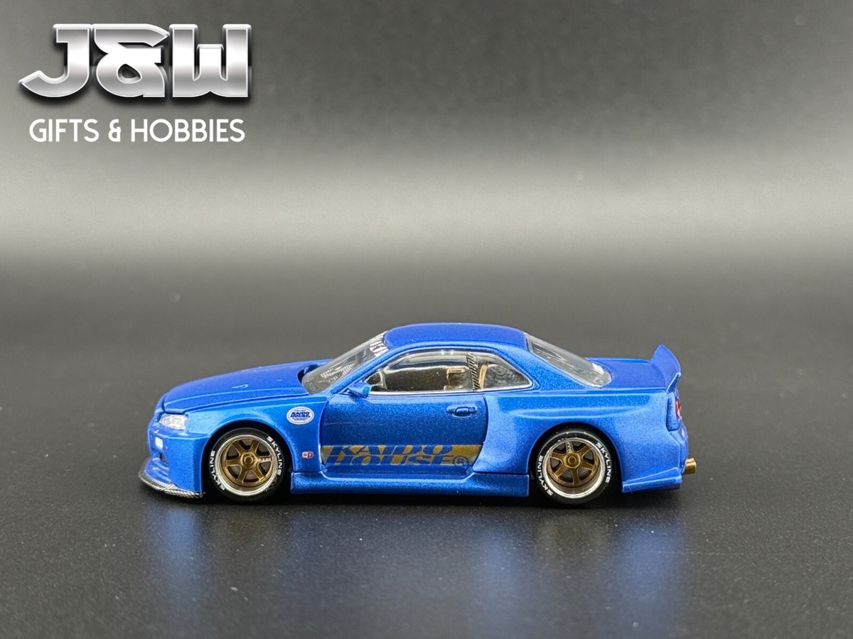 Kaido House x Mini GT Nissan GT-R R34 Kaido Works V2 Aero SHINJUKU