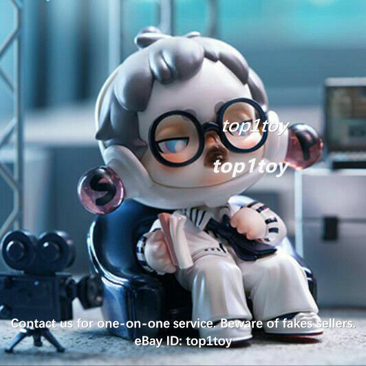 POP MART x SKULLPANDA Action Cut Cool Director Secret Mini Figure