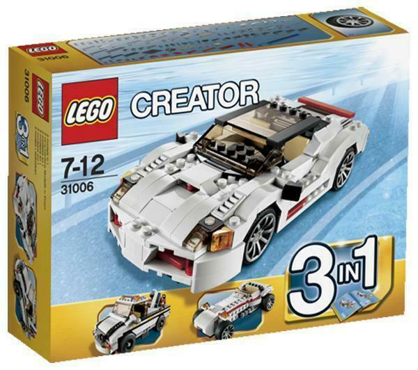 LEGO Creator 31006 Highway Speedster 3 in 1 286 PCS Race Car Tow