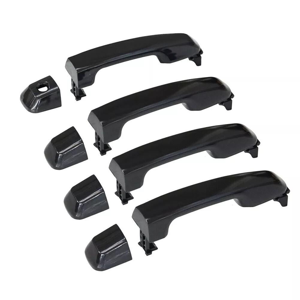 Black Exterior Outer Door Handle For Toyota Land Cruiser Prado
