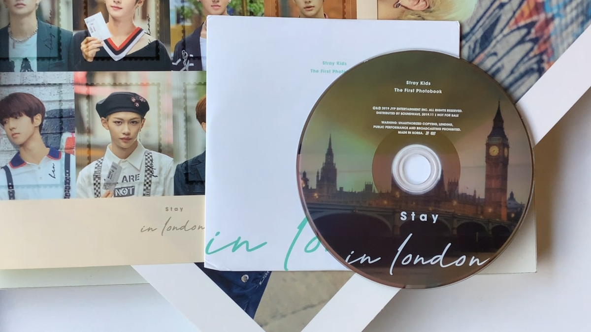 Stray Kids First Photobook Stay in London Changbin set/Photo