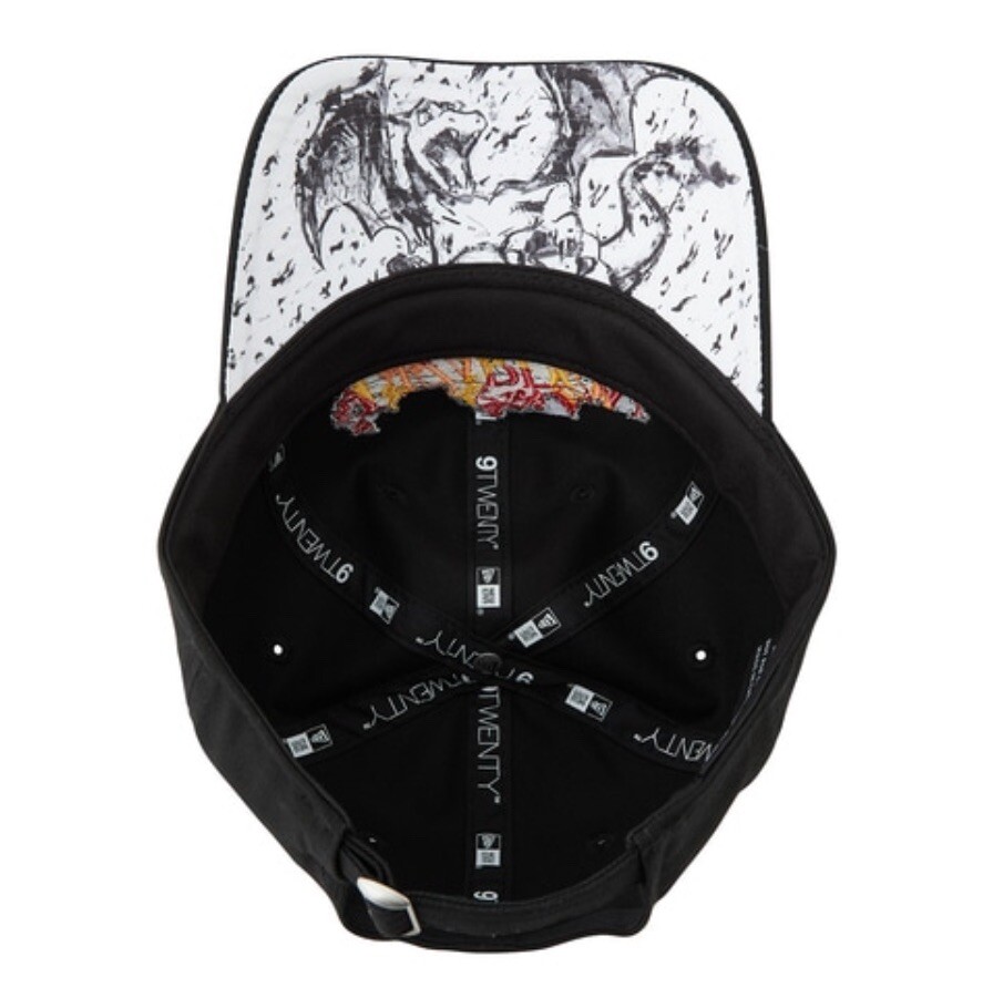 New Era 9fifty Cap Pokemon Center Limited Charizard LIZARDON Black