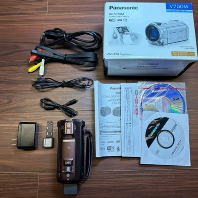Panasonic HC-V750 Camcorder - Black for sale online | eBay