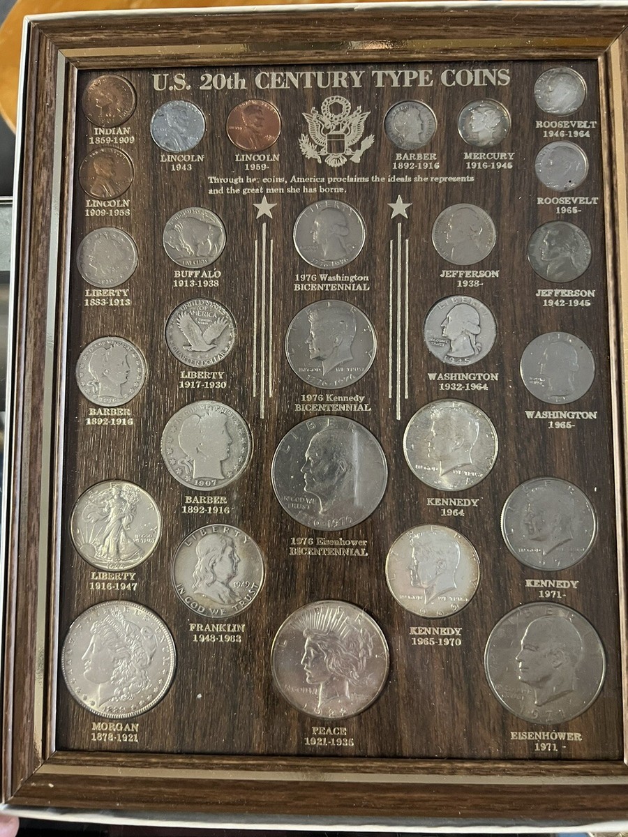 GR8 🎁! 28 Different U.S. 20th Century COLLECTIBLE COINS SILVER