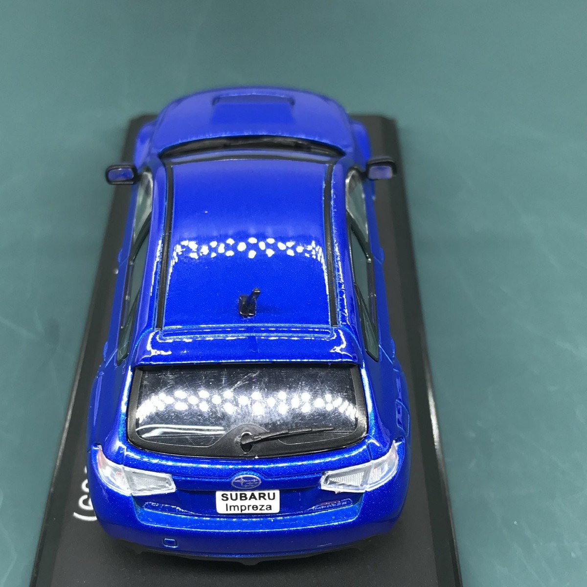 Mini Car Subaru Impreza WRX STi 2009 1/43 Scale Box Display