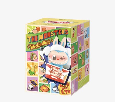 Authentic POP MART Labubu Wacky Mart Series Figures Blind Box