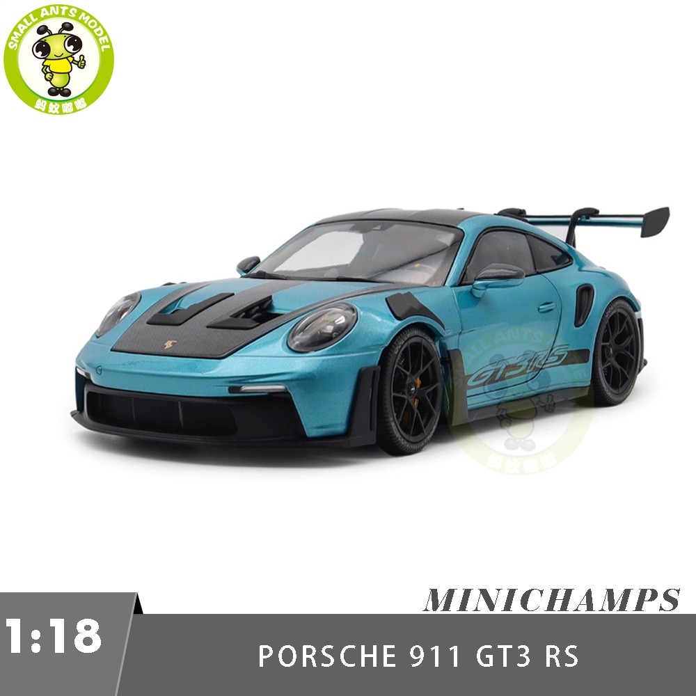 1/18 Minichamps Porsche 911 GT3 RS 2025 Ipanema Blue Metallic