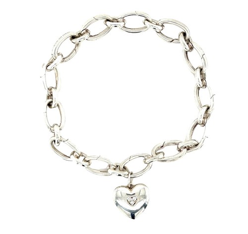 RARE Tiffany & Co Mesh Link Toggle Bracelet Sterling Silver 925