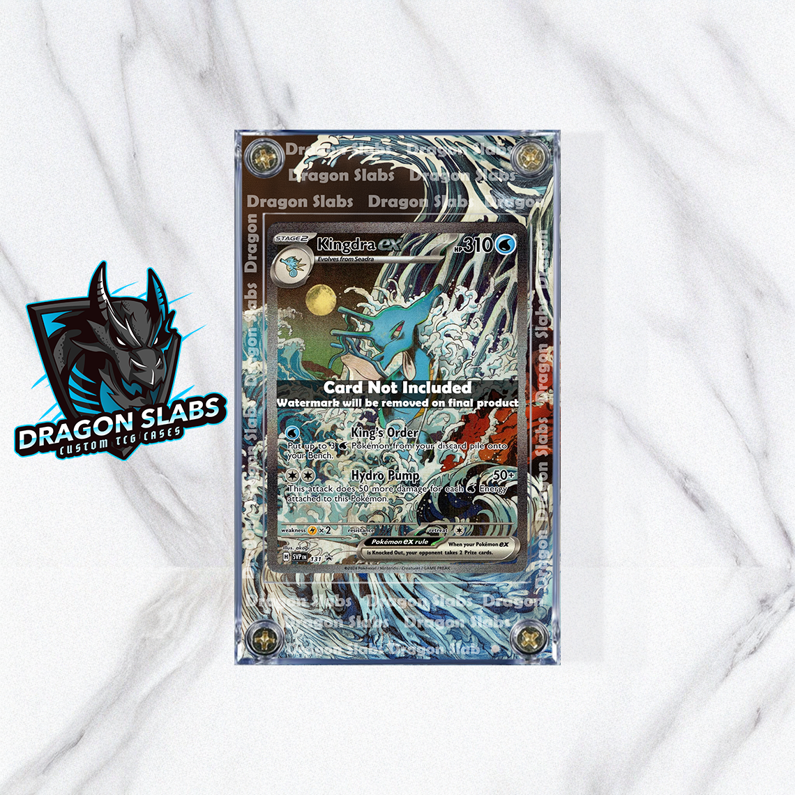 Pokemon Kingdra EX SIR Promo 131 SV Shrouded Fable Custom Case | eBay