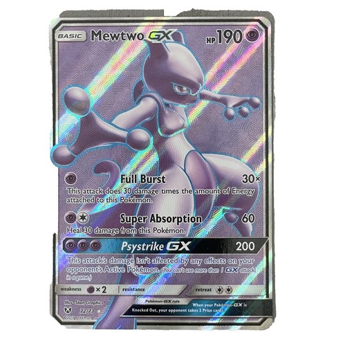 Mewtwo GX Ultra Rare Holo Shining Legends 39/73 NM Pokémon TCG | eBay