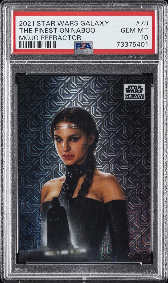 2021 TOPPS CHROME STAR WARS GALAXY #78 THE FINEST ON NABOO 35/50