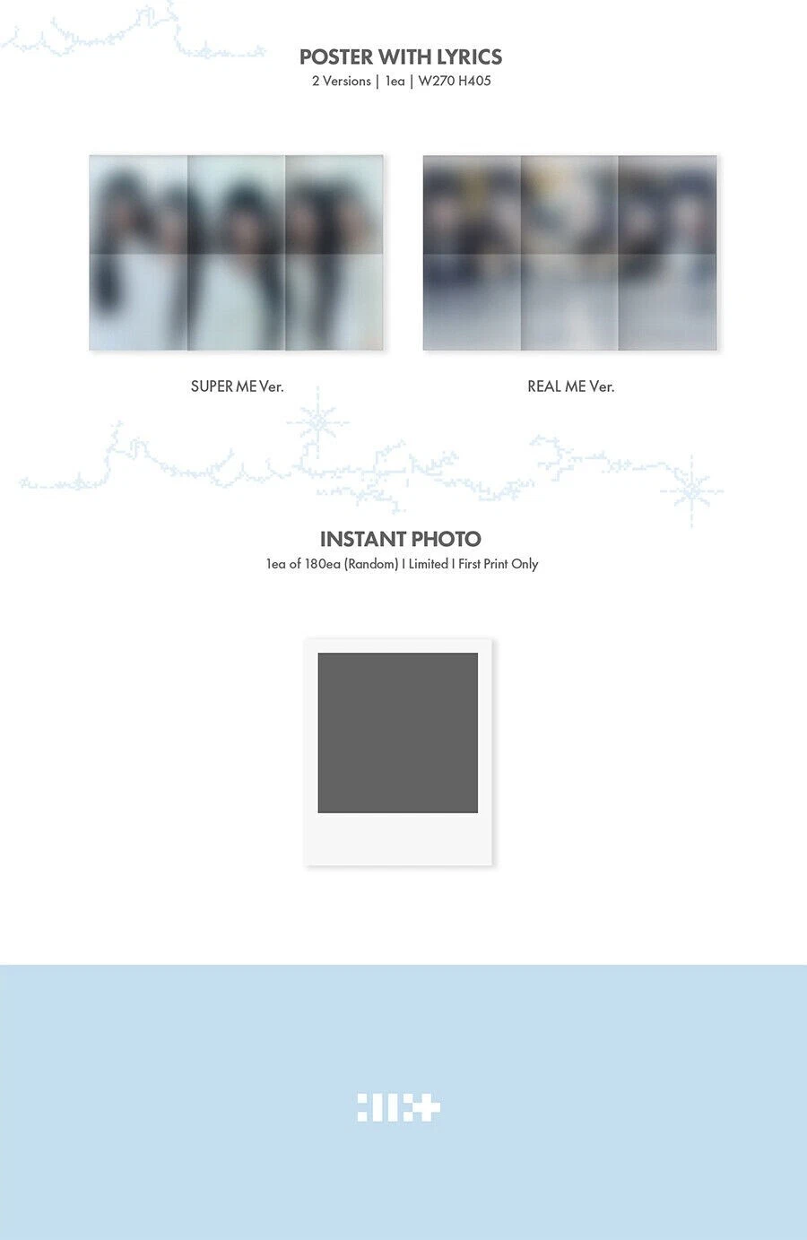 ILLIT SUPER REAL ME 1st Mini Album REAL ME CD+Buch+2Karte+3Sticker