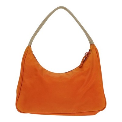 PRADA Hand Bag Nylon Orange Auth 87671 | eBay