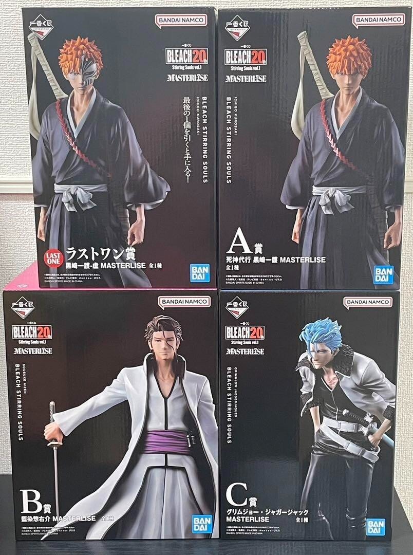 BANDAI Ichiban Kuji BLEACH 20th Stirring Souls Vol.1 A B C Last