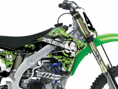 FACTORY EFFEX 18-11130 KAWASAKI GREEN FULL METAL MULISHA SHROUD