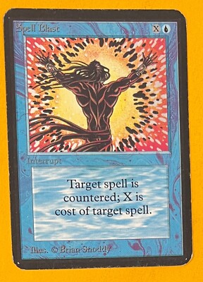 MTG SPELL BLAST Alpha (OldManMTG 008-476) | eBay