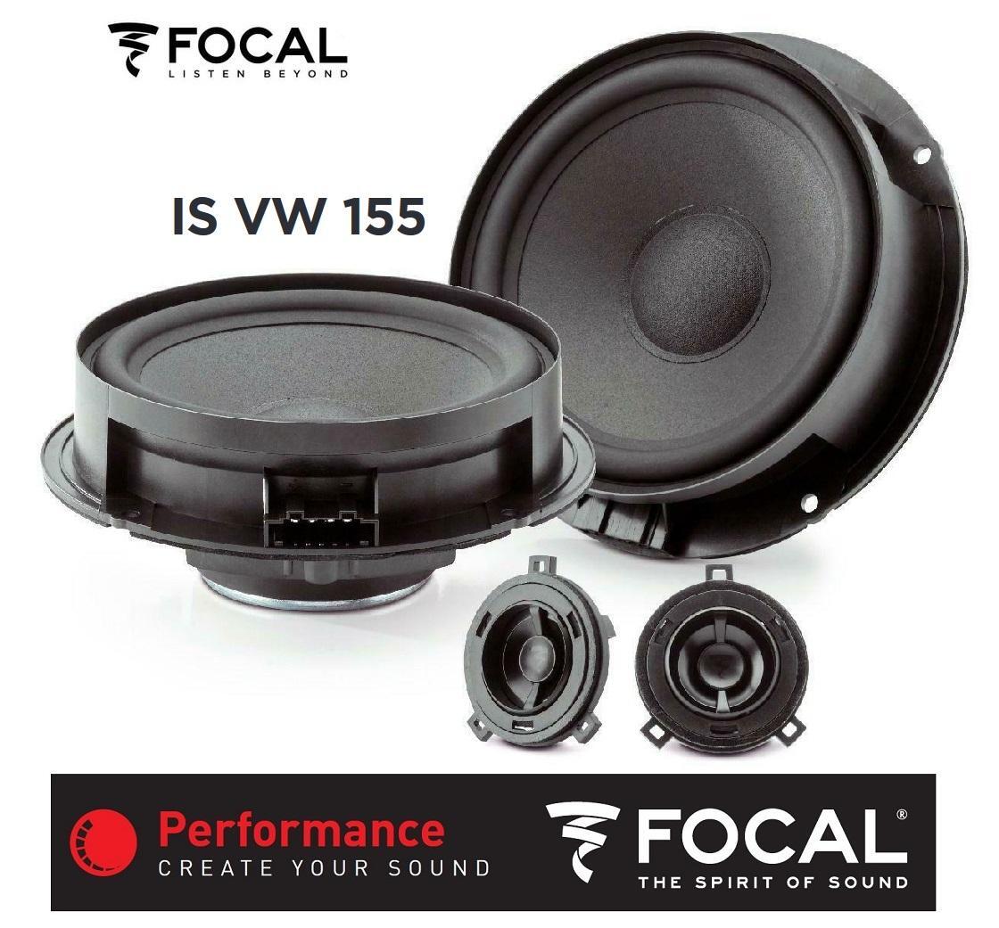 Focal IS VW 155 2-Way Speaker Combo System Compatible with VW
