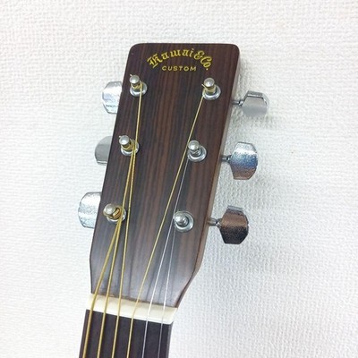 Acoustic Guitar Kawai Custom F-180D Made in Japan Natural with