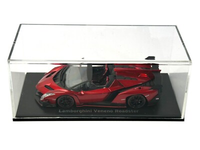 Kyosho 1:43 Lamborghini Veneno Roadster Red Metallic/Red line
