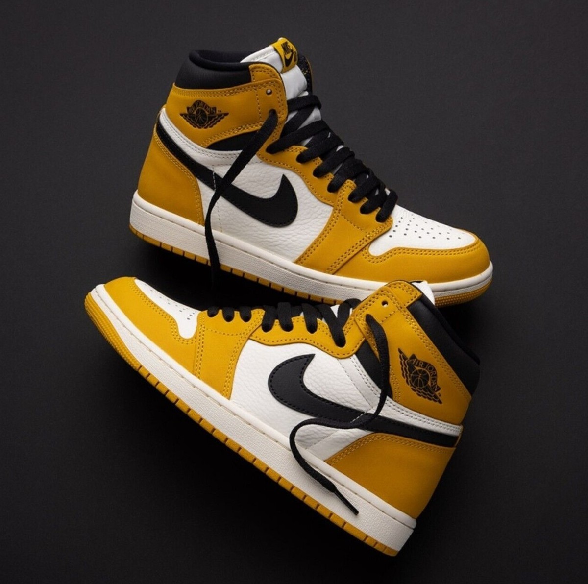 Nike Air Jordan 1 Retro High OG Yellow Ochre Men's & GS Sizes