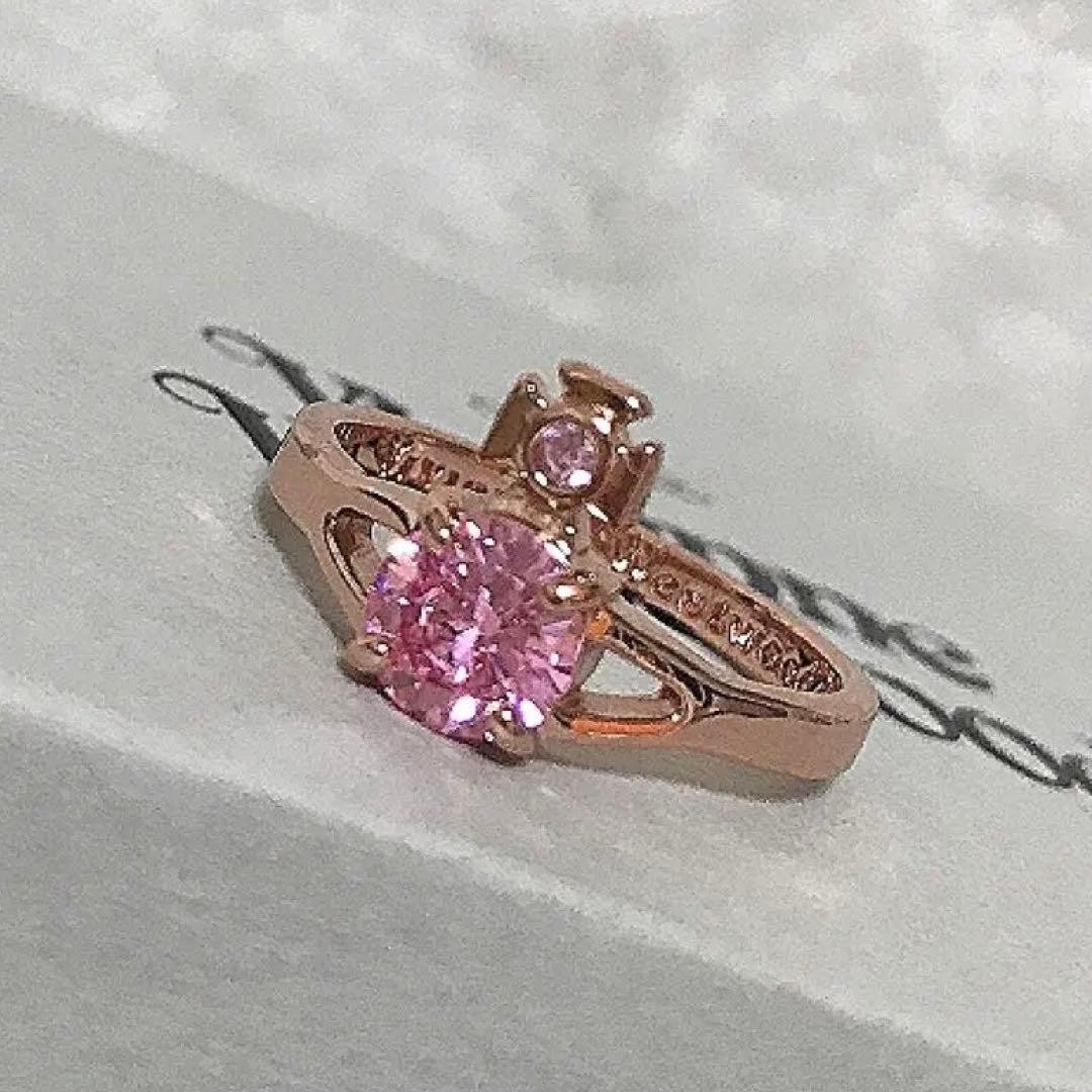 Vivienne Westwood Ring Size 6.5-7 Orb Pink IN BOX [EJ206 | eBay