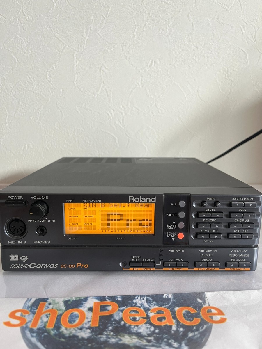 DTM・DAW Roland SC-88Pro + ESI MIDIMATE eX DTM・DAW Roland SC