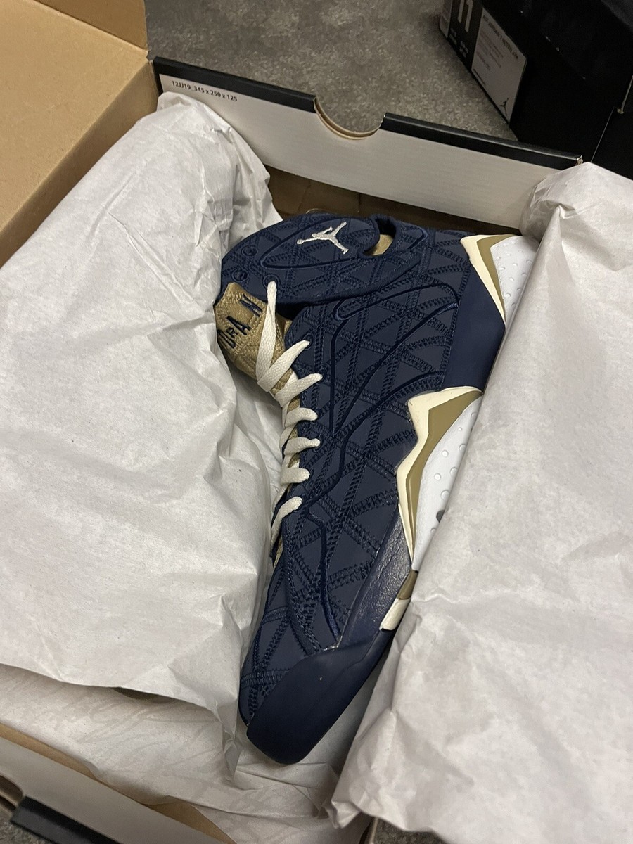 2012 Air Jordan 7 Retro J2K BOTH PAIRS (Obsidian And Filbert)- Sz