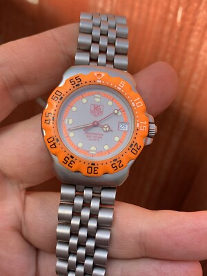 Vintage 1980s Tag Heuer Formula 1 WA1213 Mens Unisex Watch 35mm | eBay