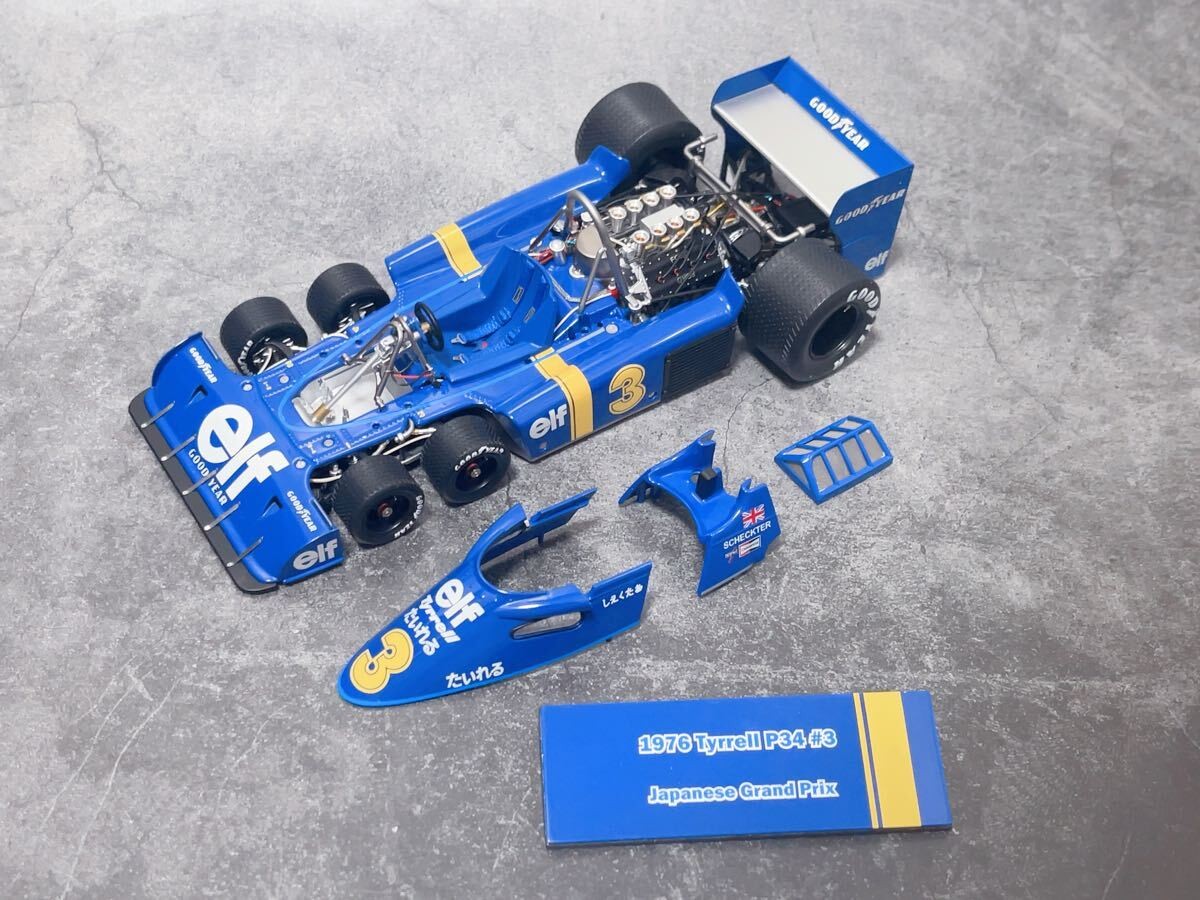 Top Mint TSM Tyrrell P34 Japan GP 1976 Scheckter 1/18 Kyosho