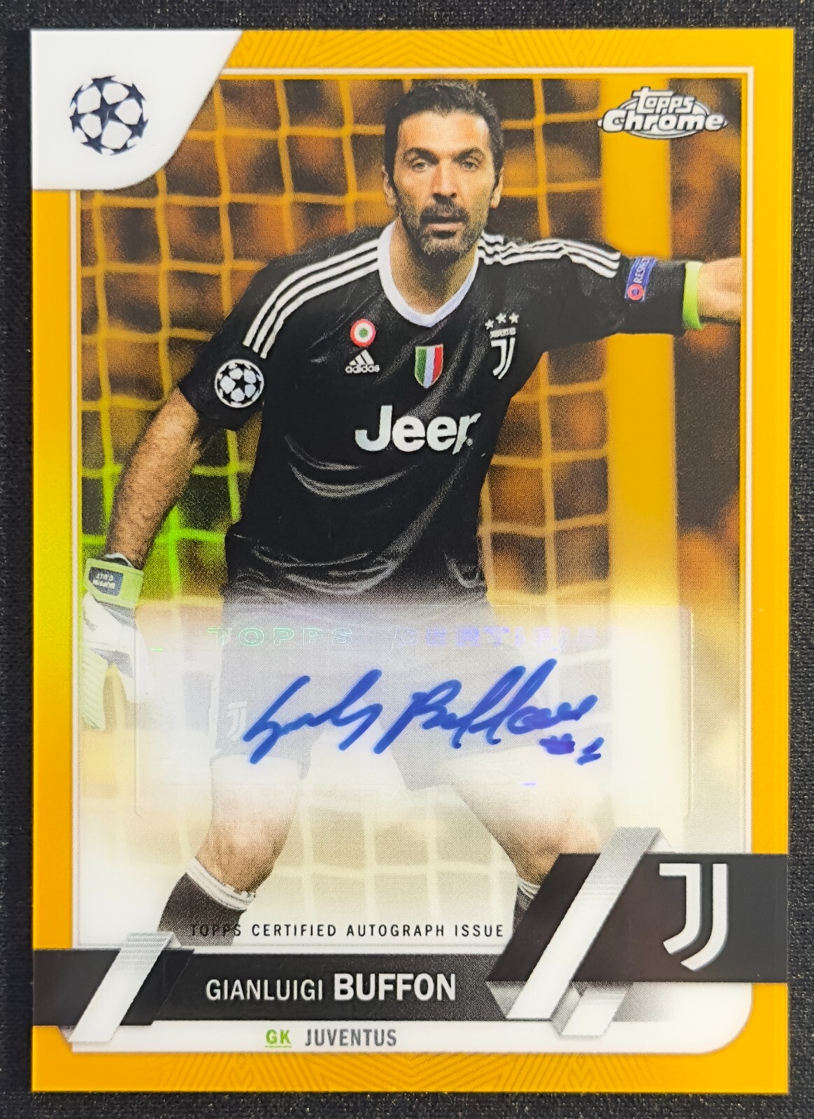 Gianluigi Buffon 2022 Topps Chrome UEFA Club Competitions #CA-GB