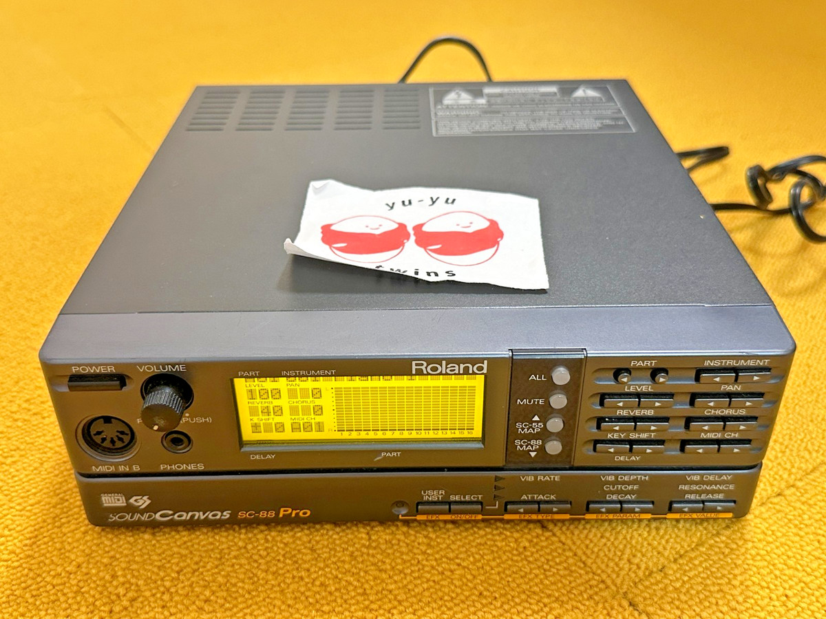 DTM・DAW Roland SC-88Pro + ESI MIDIMATE eX DTM・DAW Roland SC