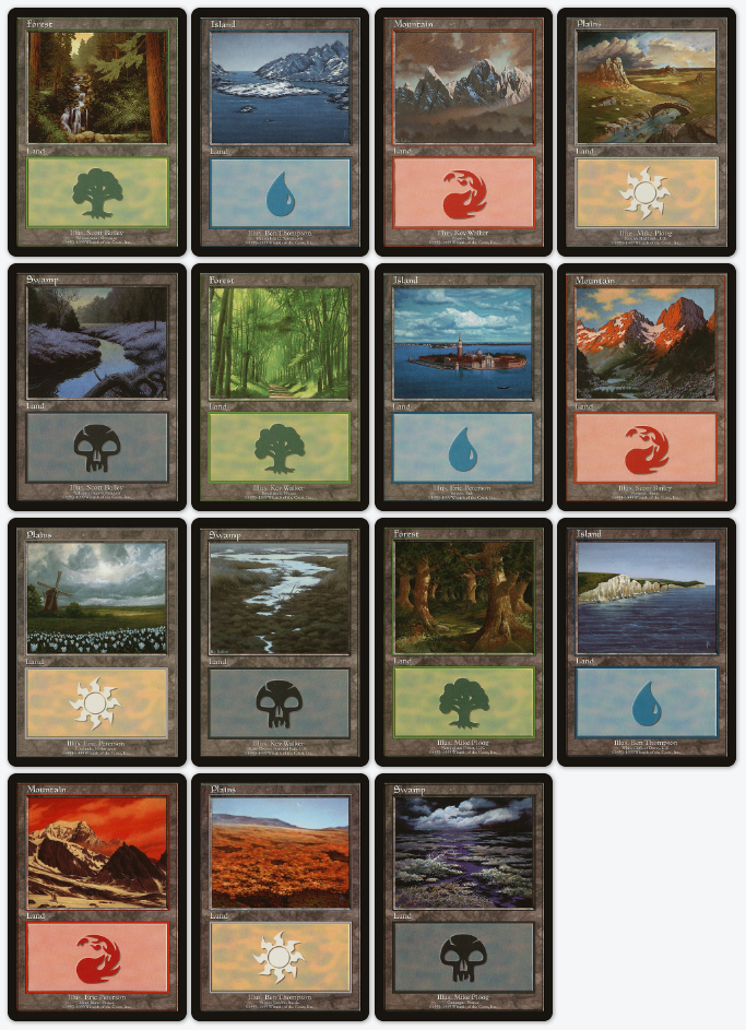 Choose your EURO Land Promo ~ European Land Program [ NM ] [ Magic