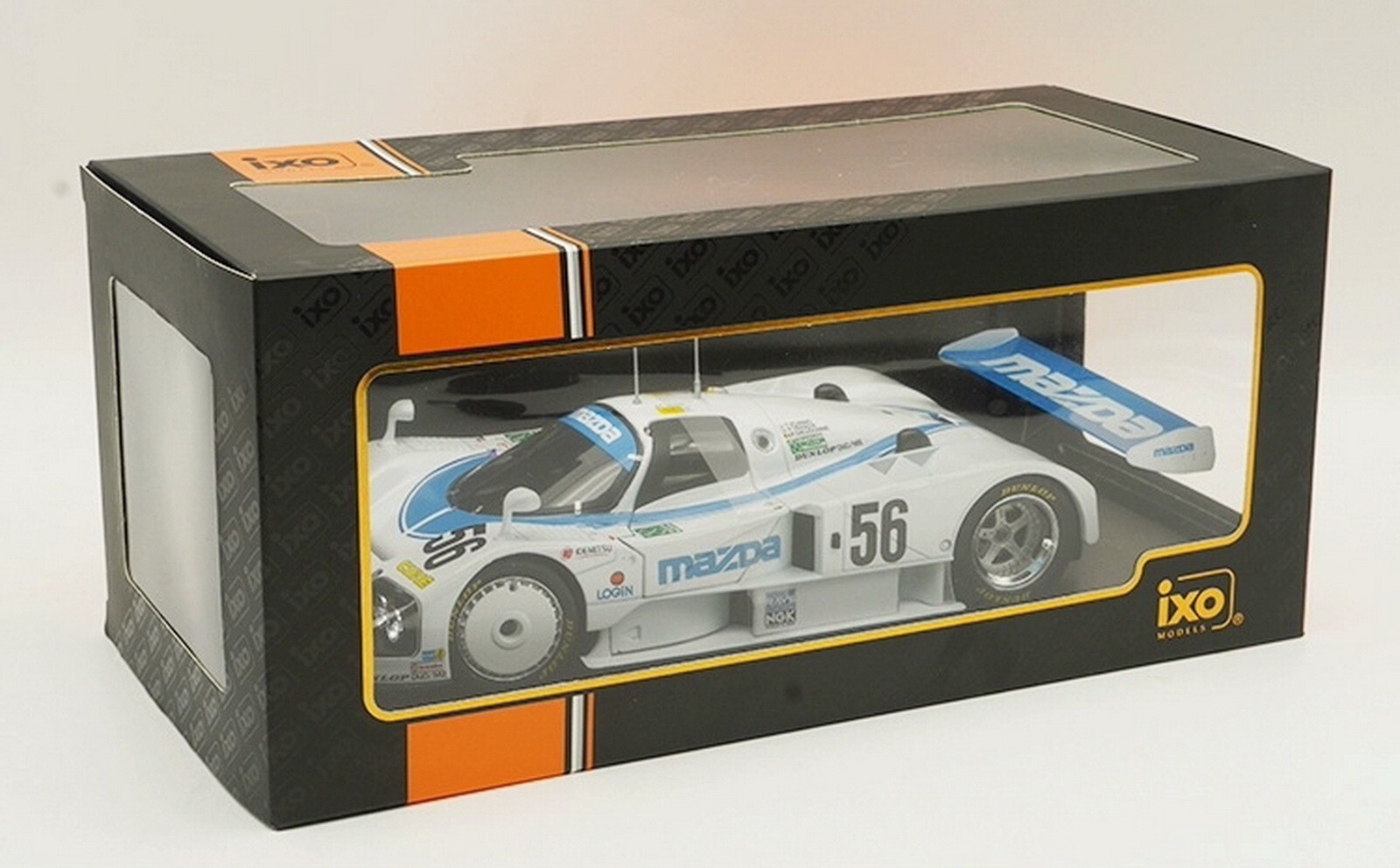 IXO 1/18 Mazda 787B #56 24H of Le Mans White Diecast Car Model Toy