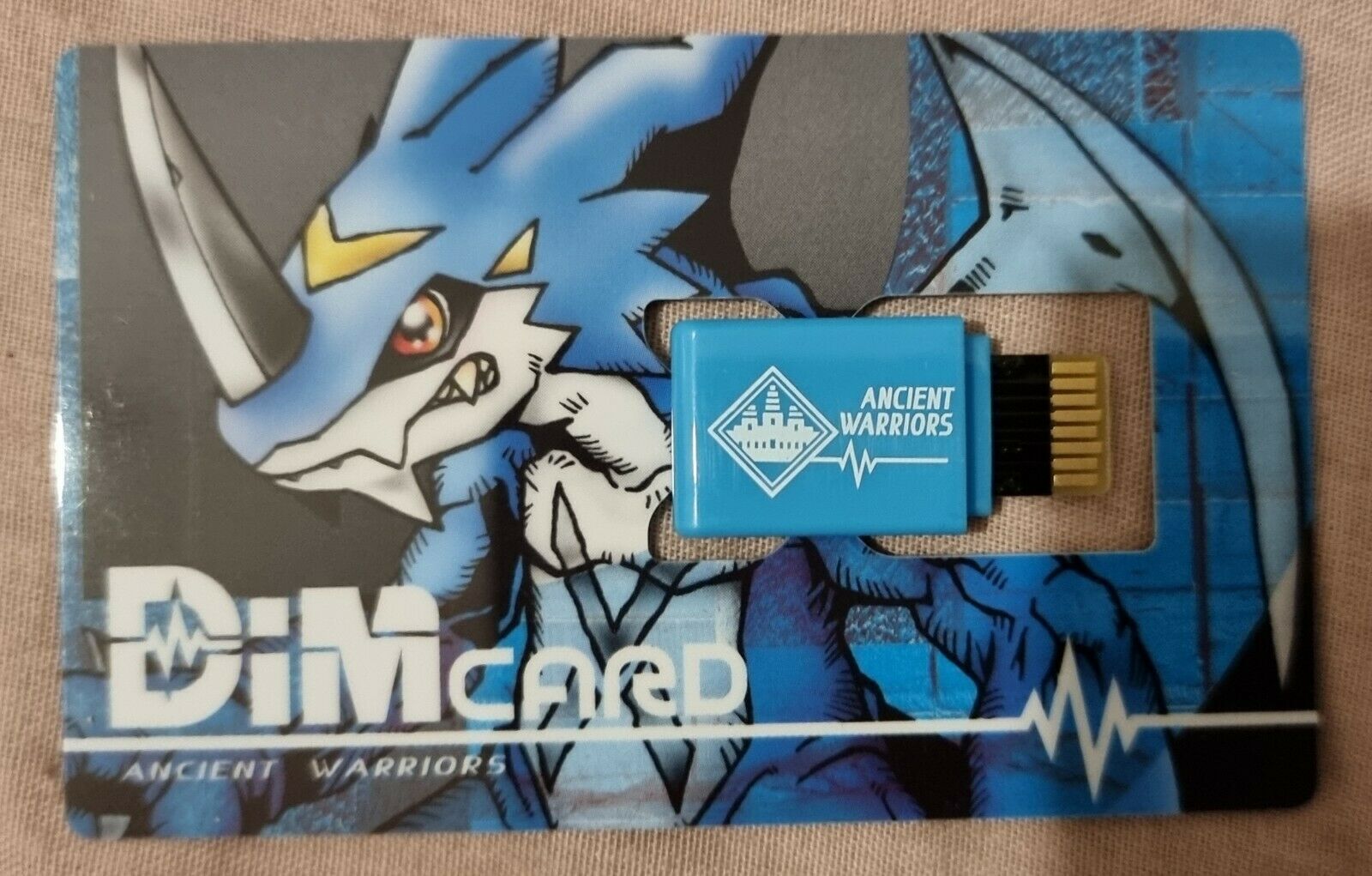 NEW Bandai Digimon Vital Bracelet Limited Dim Card- Ancient