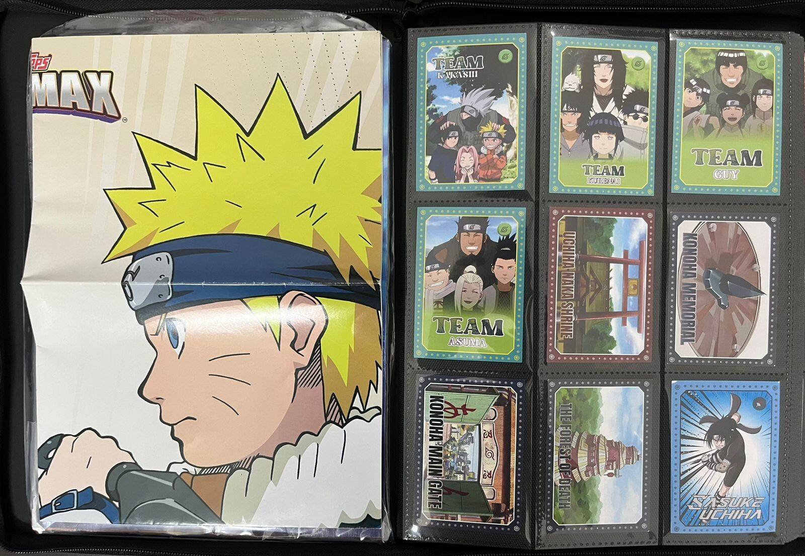 Topps india Animax Naruto 1st edition Complete master set