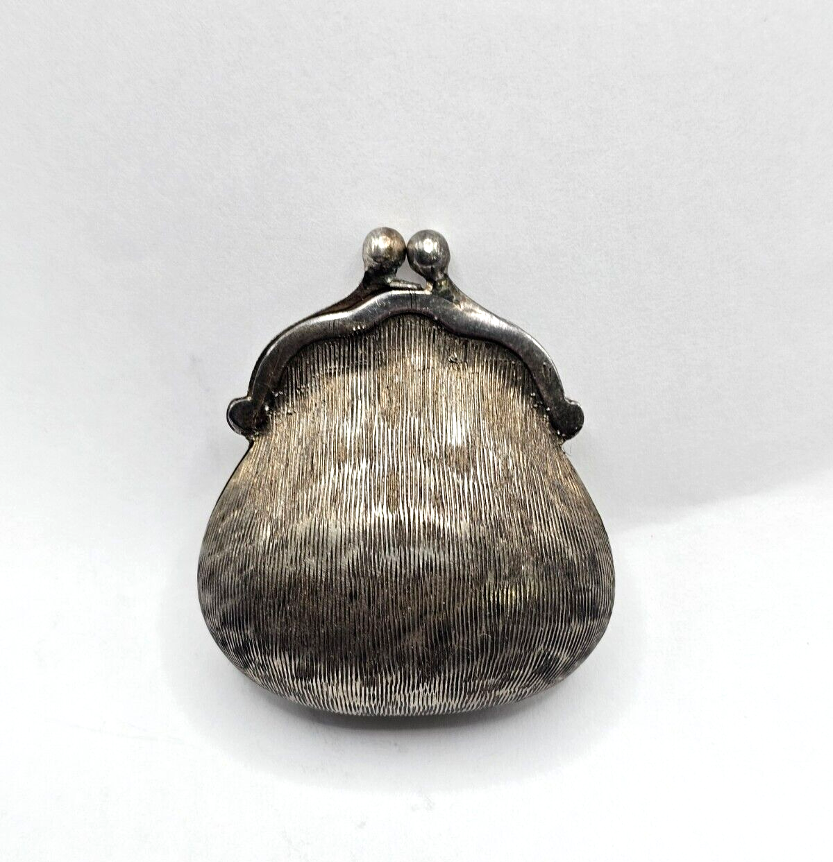 ANTIQUE GUCCI STERLING MINIATURE COIN PURSE PILL BOX SIGNED