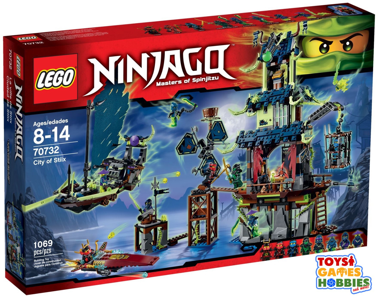 NEW* LEGO Ninjago City of Stiix ( 70732 ) *RARE RETIRED* - SEALED
