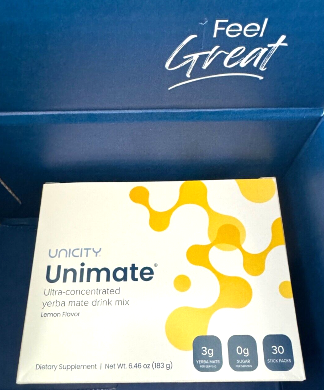 Unicity Unimate Lemon Flavor 30 Packs - Exp 2027 194326333314| eBay