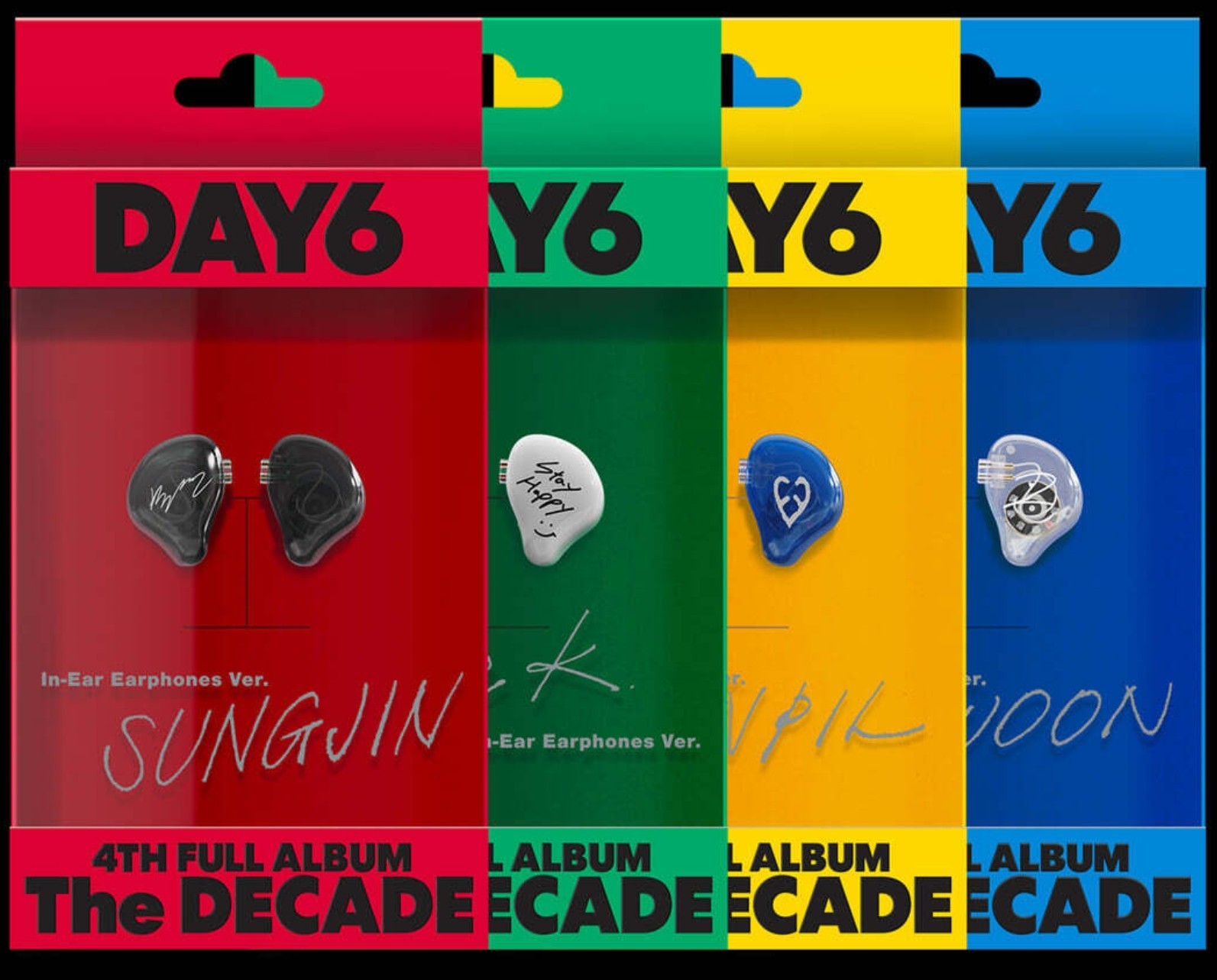 DAY6 The 4th full album DECADE [In-Ear Earphones ver.] | eBay
