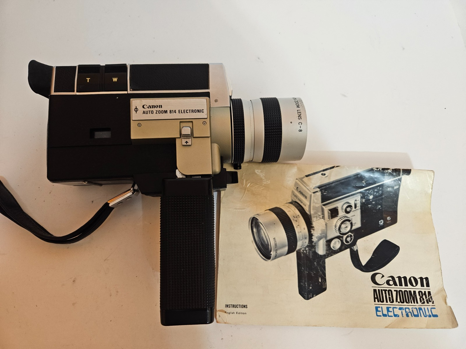 Canon Auto Zoom 814 Electronic Super 8 8mm Film Movie Camera