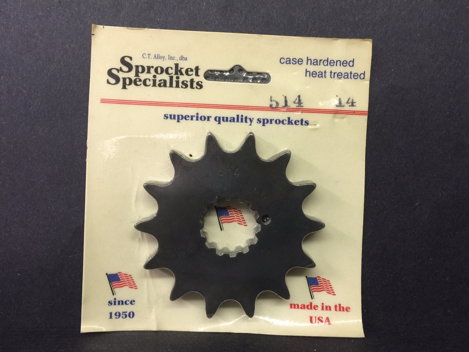 ZX-750 F-1 Ninja 1987-1990 Front Sprocket 14 Tooth Sprocket