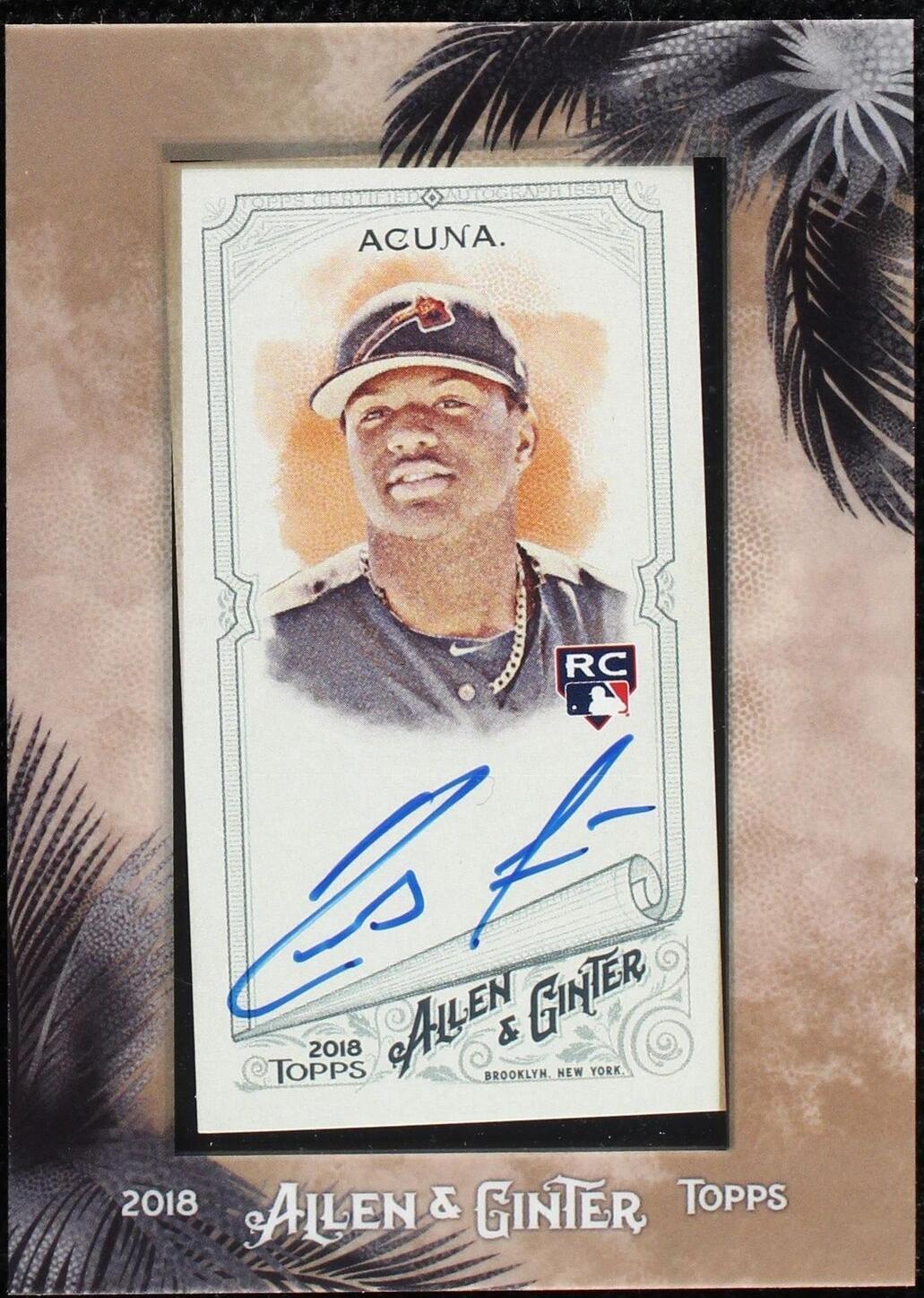 2019 Topps Allen & Ginter - Ronald Acuña Jr. #BL-6 for sale | eBay